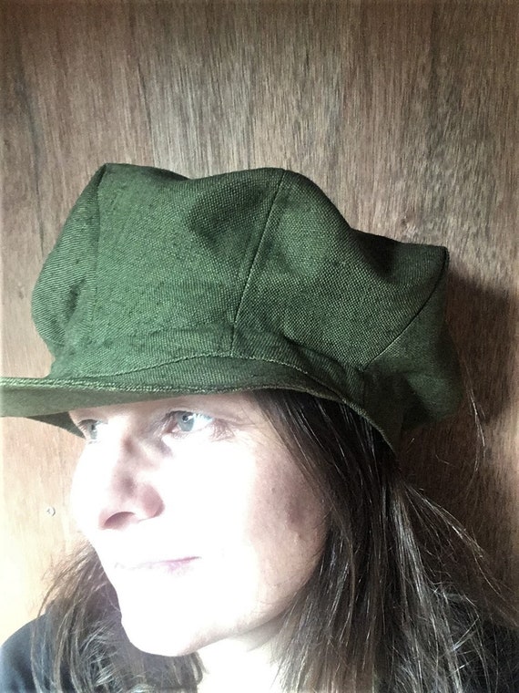 36cm. Panel Hat Baker Boy 