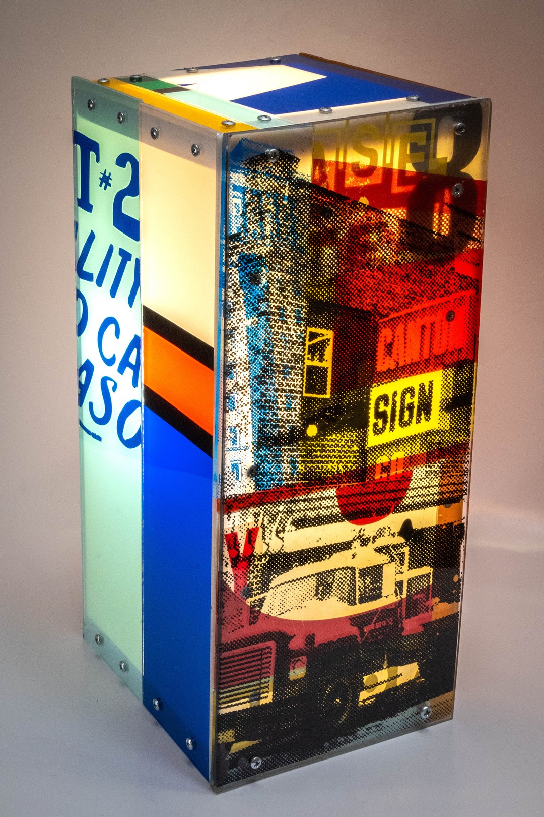 Canton Sign Co Desk Lamp - Etsy