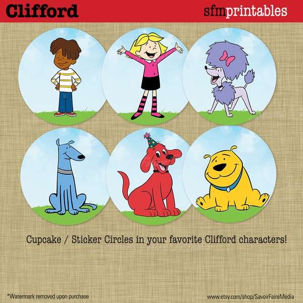 Clifford Birthday - Etsy