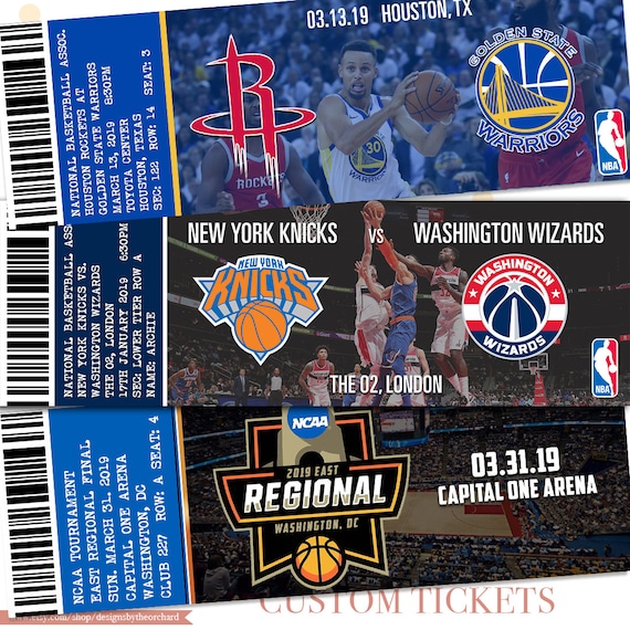 Tickets sanitary to the NBA