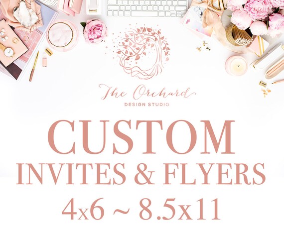 custom event flyer invitation postcard poster template church school flyer invites