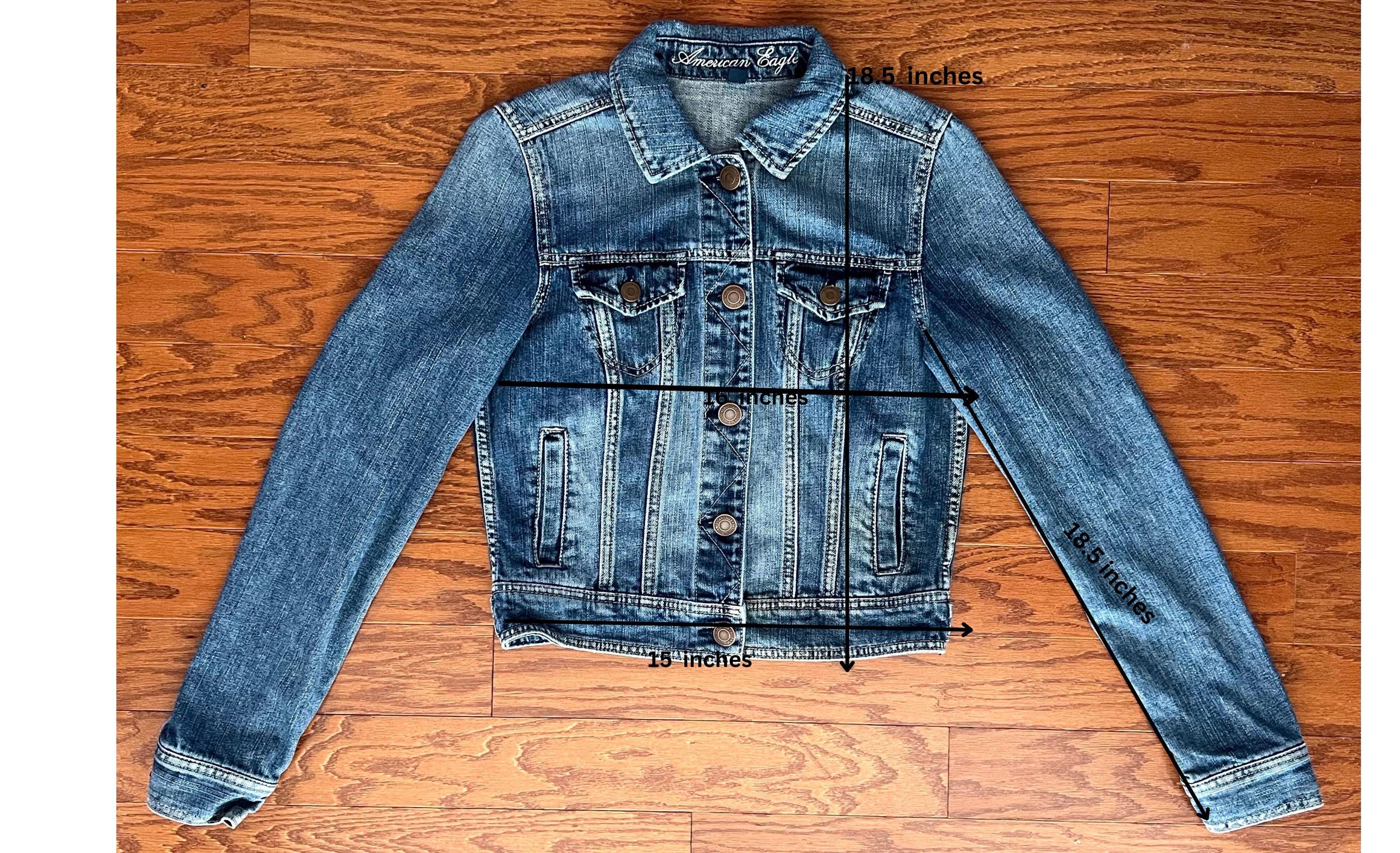 andequal ribbon design denim jacket ブルー 【公式通販】