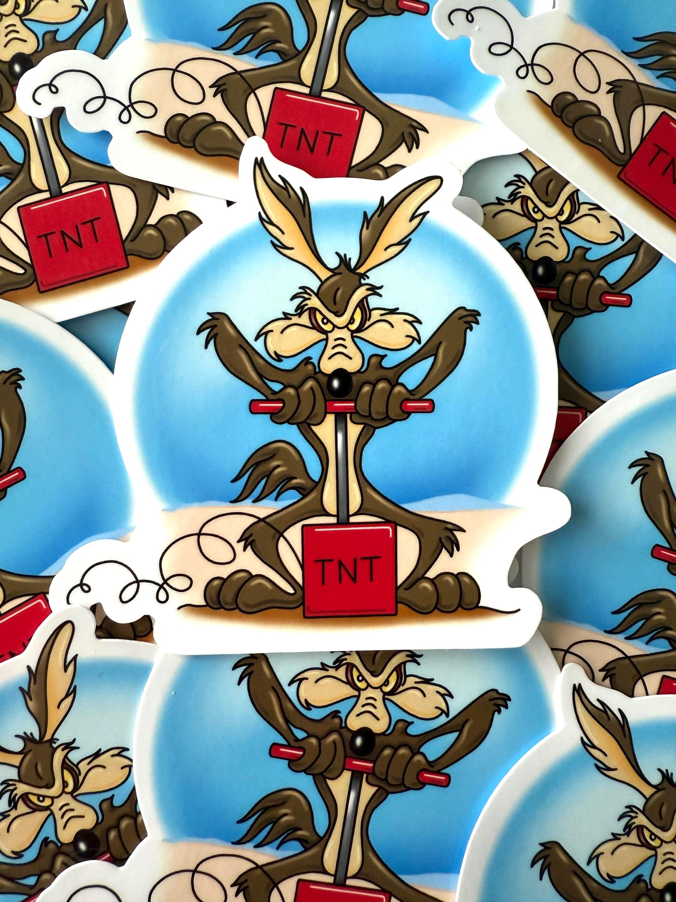 Retro wile e coyote - Etsy 日本
