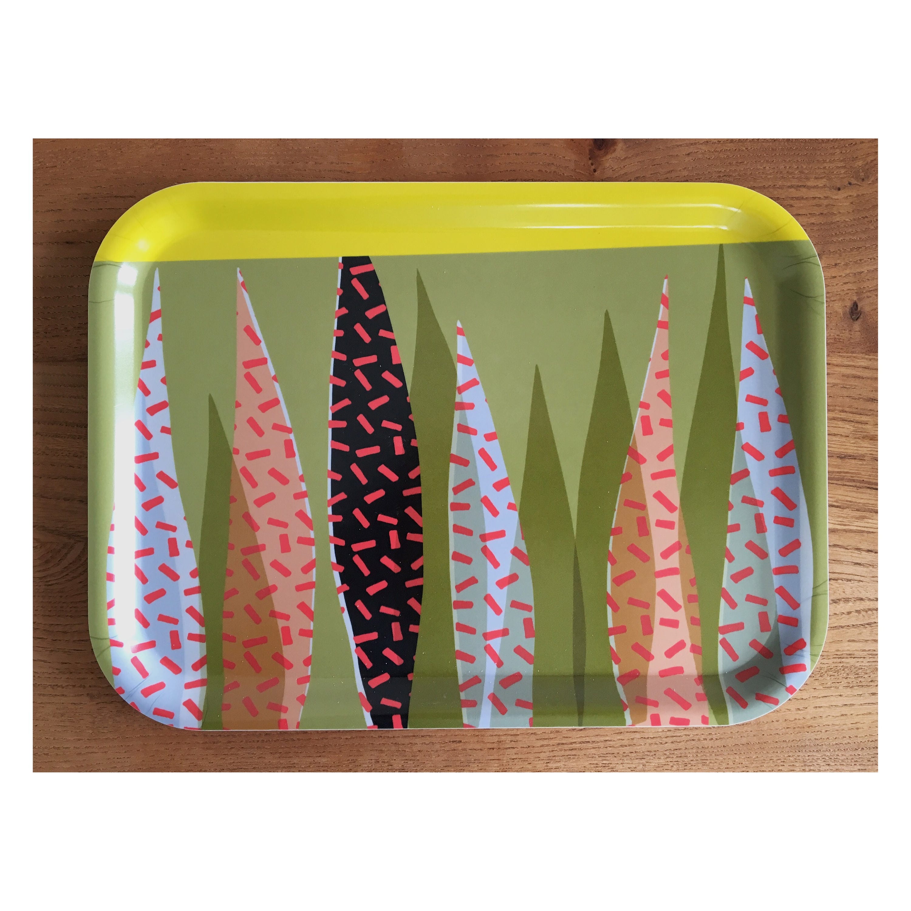 Small Rectangular Printed Drinks Tray Etsy