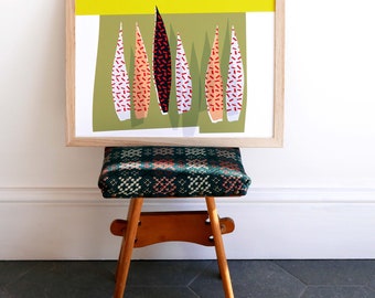 Giclee Print 'Palm leaves'