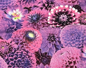 Dahlias Dahhhling! *Custom Order 7" to 16" Cotton Top Windpro Back Light to Extra Heavy Reusable Cloth Pads Choose Size & Absorbency