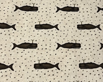 Whale Song *Custom Order 7" to 16" Cotton Top Windpro Back Light to Extra Heavy Reusable Cloth Pads Choose Size & Absorbency