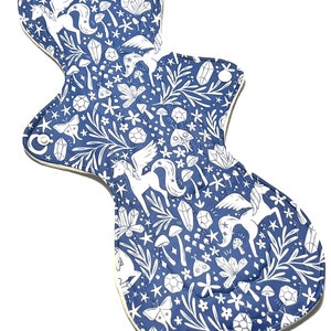 Reusable Cloth Pad | 16" XHeavy Absorbency Performance Piqué Pad | Plus Size Pad | Postpartum | Menstrual Pad | Extra Heavy Flow | Overnight