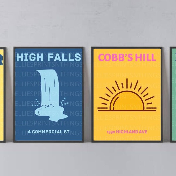 Rochester Wall Art Etsy