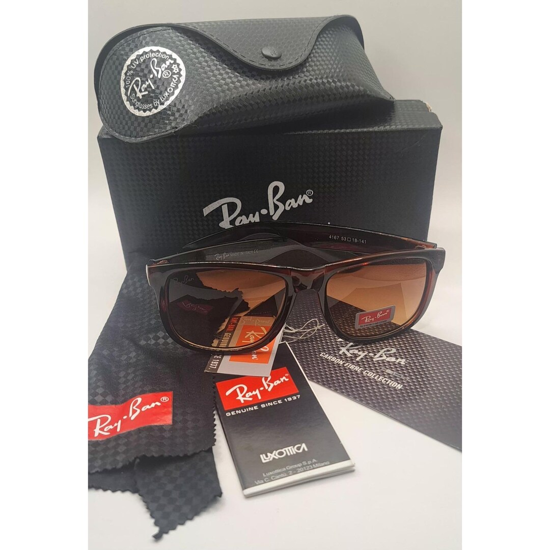 Vintage RAY BAN Brown Gradient Dark Havana Sunglasses RB4167 - Etsy