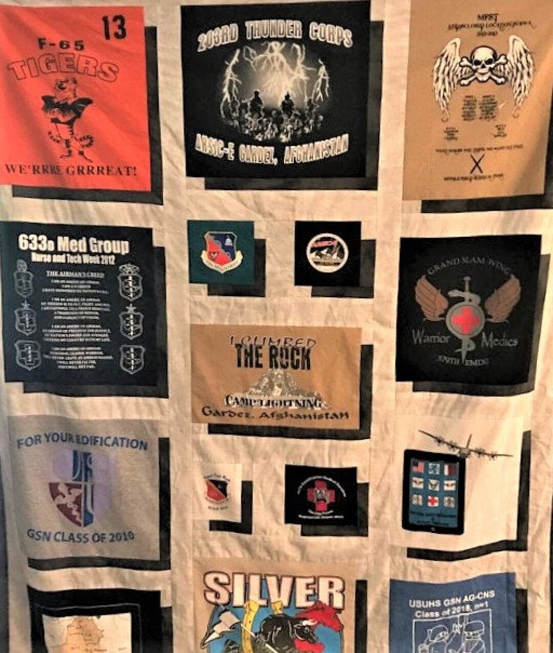 3D Quilt/3d Memory Blanket/shadow Box Quilt/shadow Box Tshirt Quilt/3