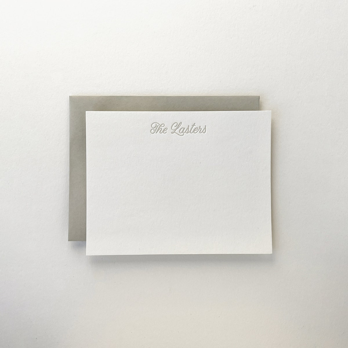 Letterpress Stationery - the Newlywed Set - Etsy