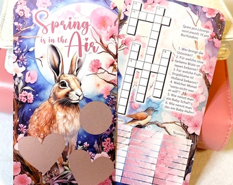 Savings Challenge "Spring is in the Air" A6 PRINTED - Envelope Method / Budgeting