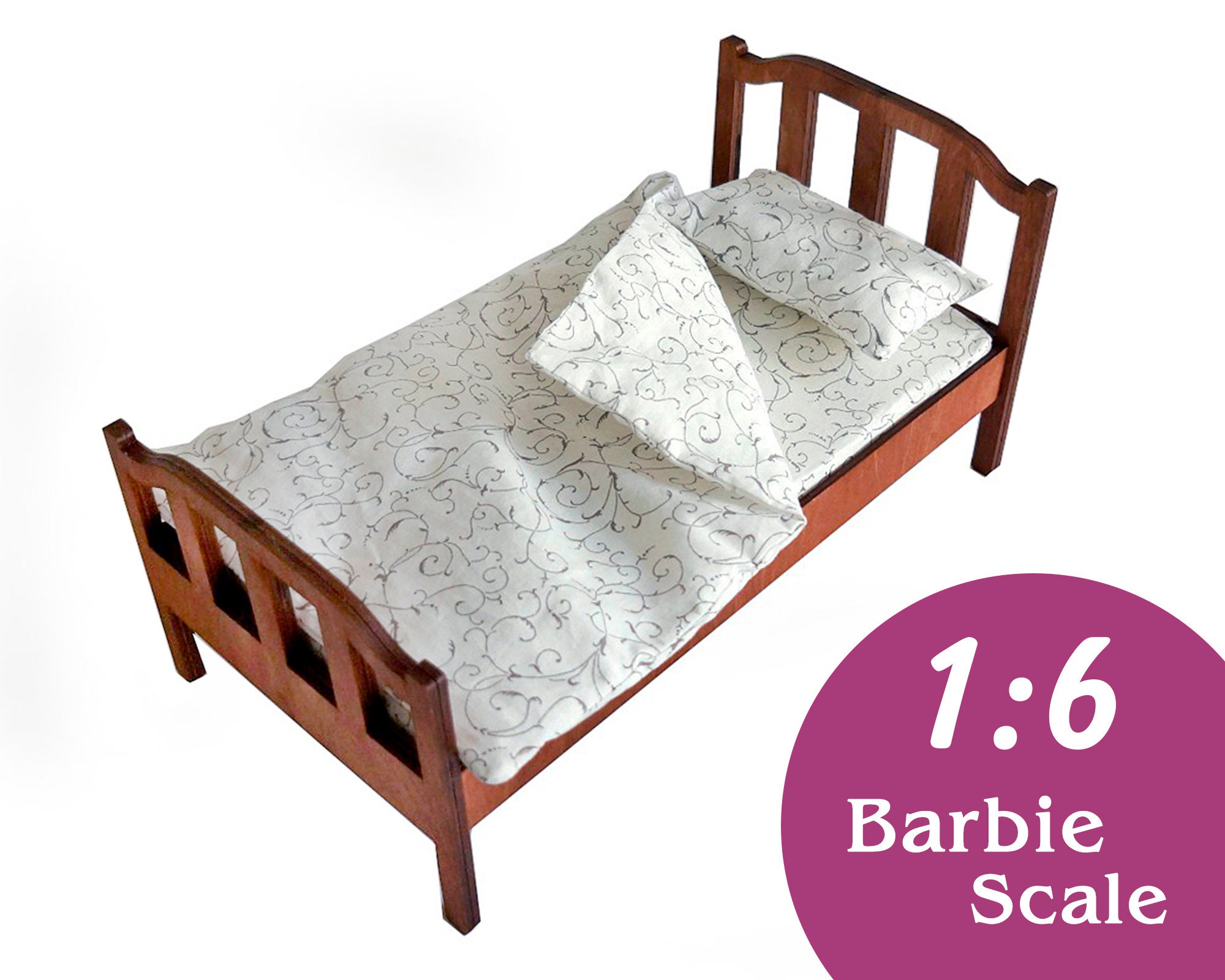 1 6 1 De Lit De Poupee Lit Barbie Lit Blythe Monstre Etsy