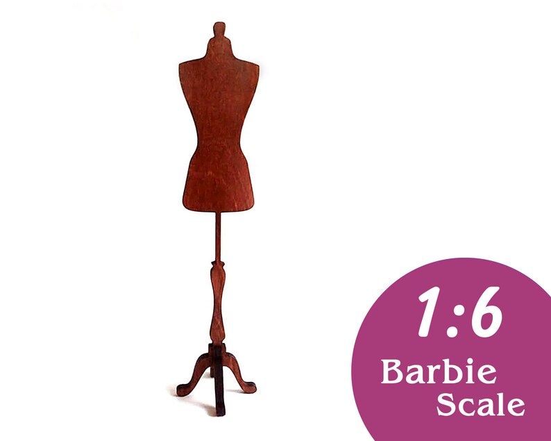 16 Doll mannequin torso. Barbie dress form Blythe Monster Etsy