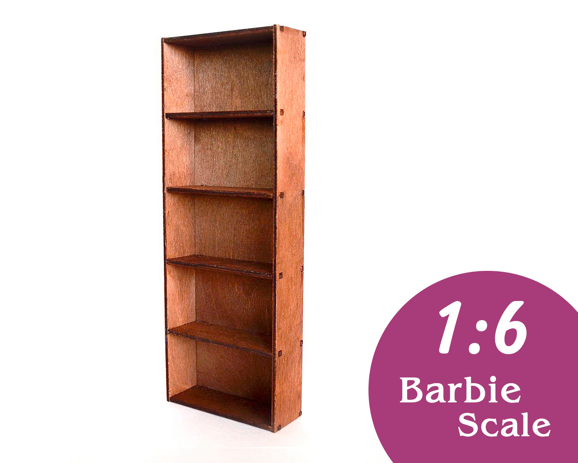 16 Doll bookcase. Barbie bookshelf Blythe shelf unit Etsy