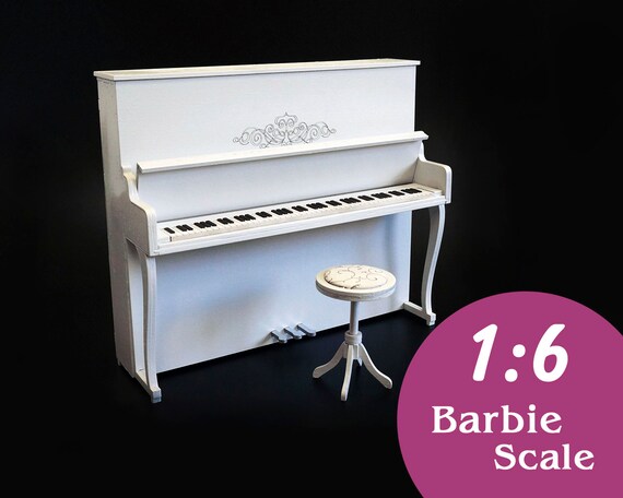 barbie piano and stool