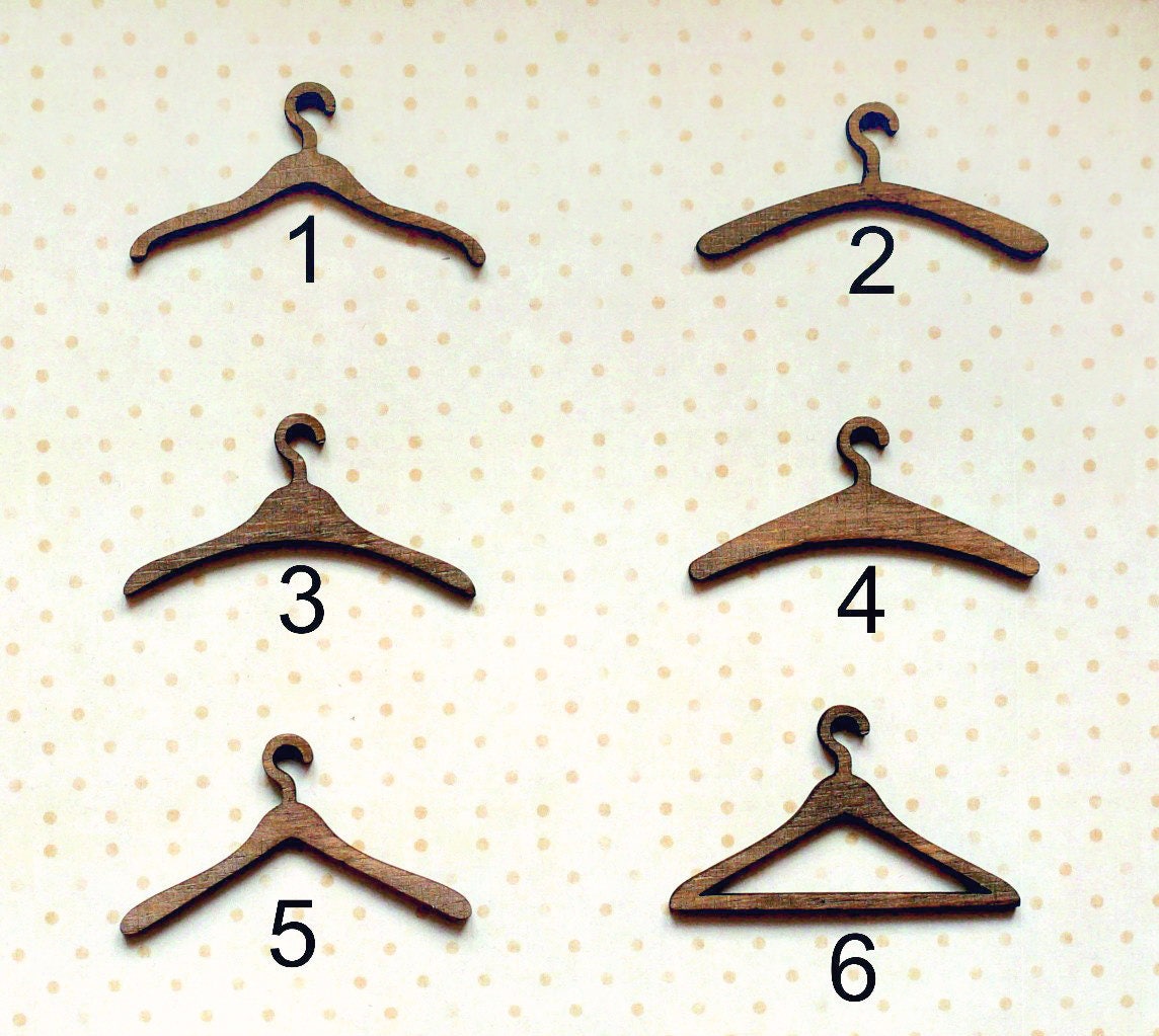 Doll hangers set 5 pcs. Scale 1/6 YoSD 1/4 MSD 1/3 SD bjd Etsy