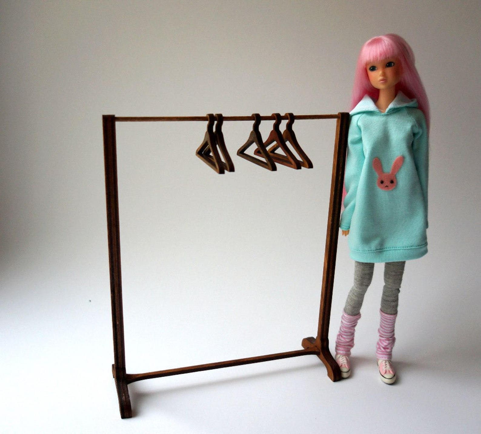 Doll Hangers Set 5 Pcs. Scale 1/6 Yosd 1/4 MSD 1/3 SD Bjd. Etsy