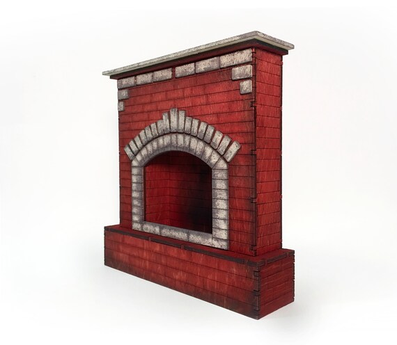 18 inch doll fireplace