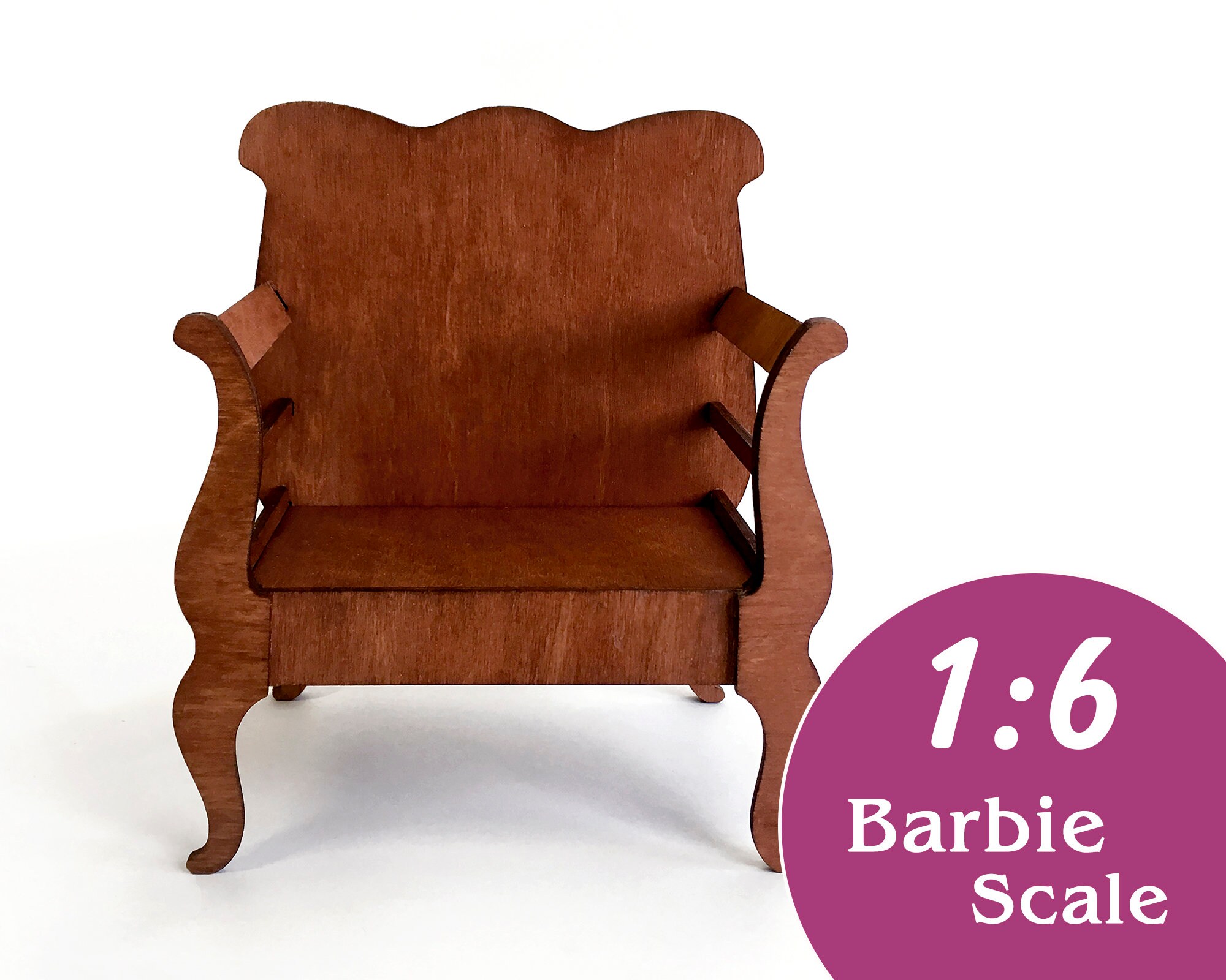 16 Doll armchair 4. Barbie size chair Blythe Monster high Etsy