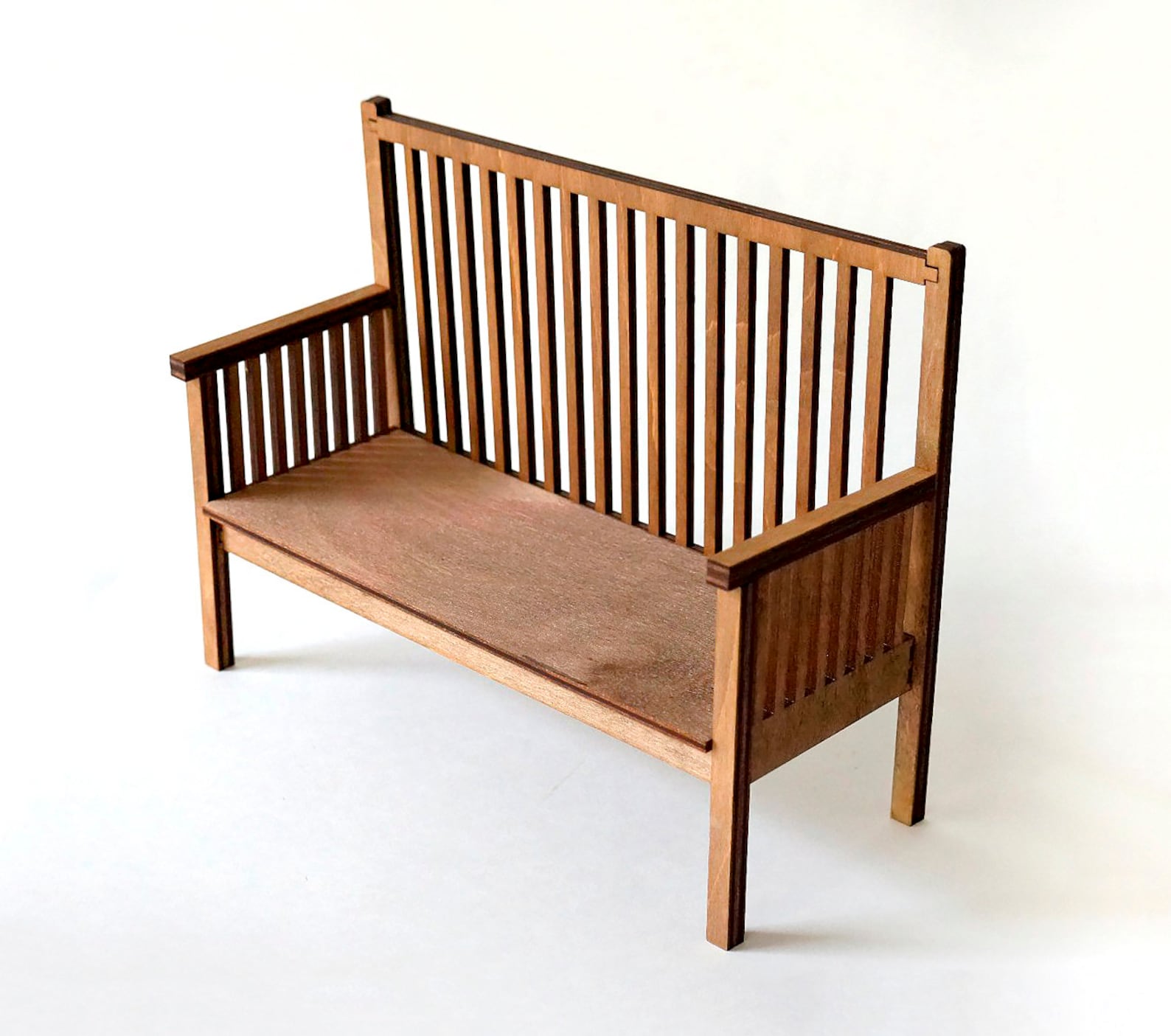 Fuuxtci Puppenhaus Sofa Set - Miniatur Couch Für Puppenhaus, Realistische Wohnzimmermöbel