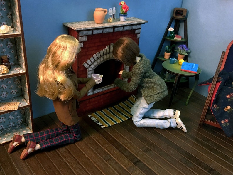 14 Doll Fireplace 2. MSD Bjd Furniture 18 Inch Doll 16 Etsy