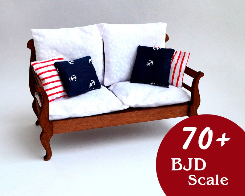 70 BJD Sofa 1. 70 cm doll couch loveseat FeePle 70 Etsy