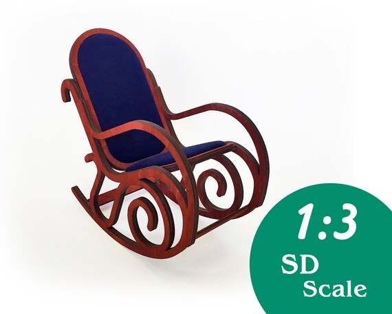 1 3 Bjd Rocking Chair 2 Sd Furniture 24 Inch Doll 60 Sd Bjd Furniture 24 Inch Doll