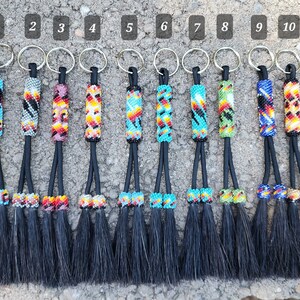 Horsehair Keychain