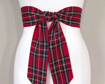 Royal Stewart Tartan Sash Tartan Plaid Sash Red Plaid Sash Royal Stewart Tartan Sash Tartan Plaid Sash Red Plaid Sash