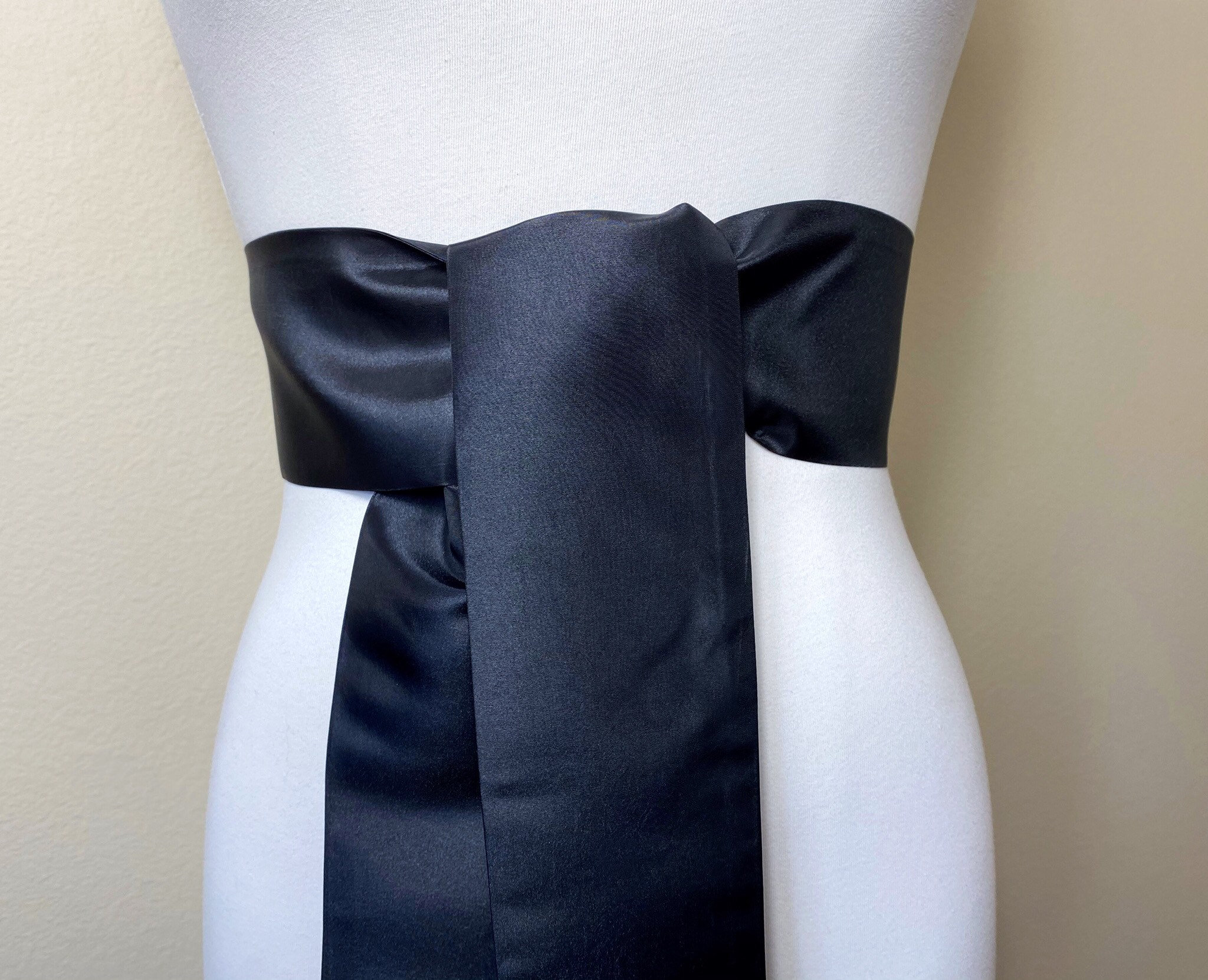 Black Taffeta Styling Ribbons – Champagne & Grit