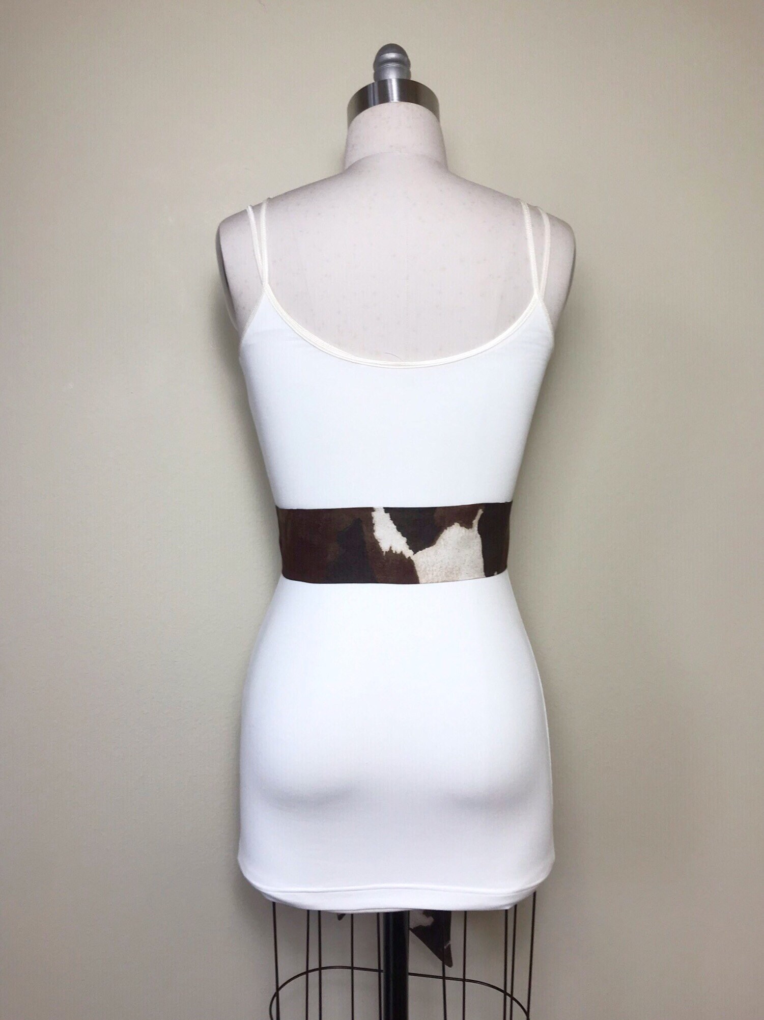 brown sash belt