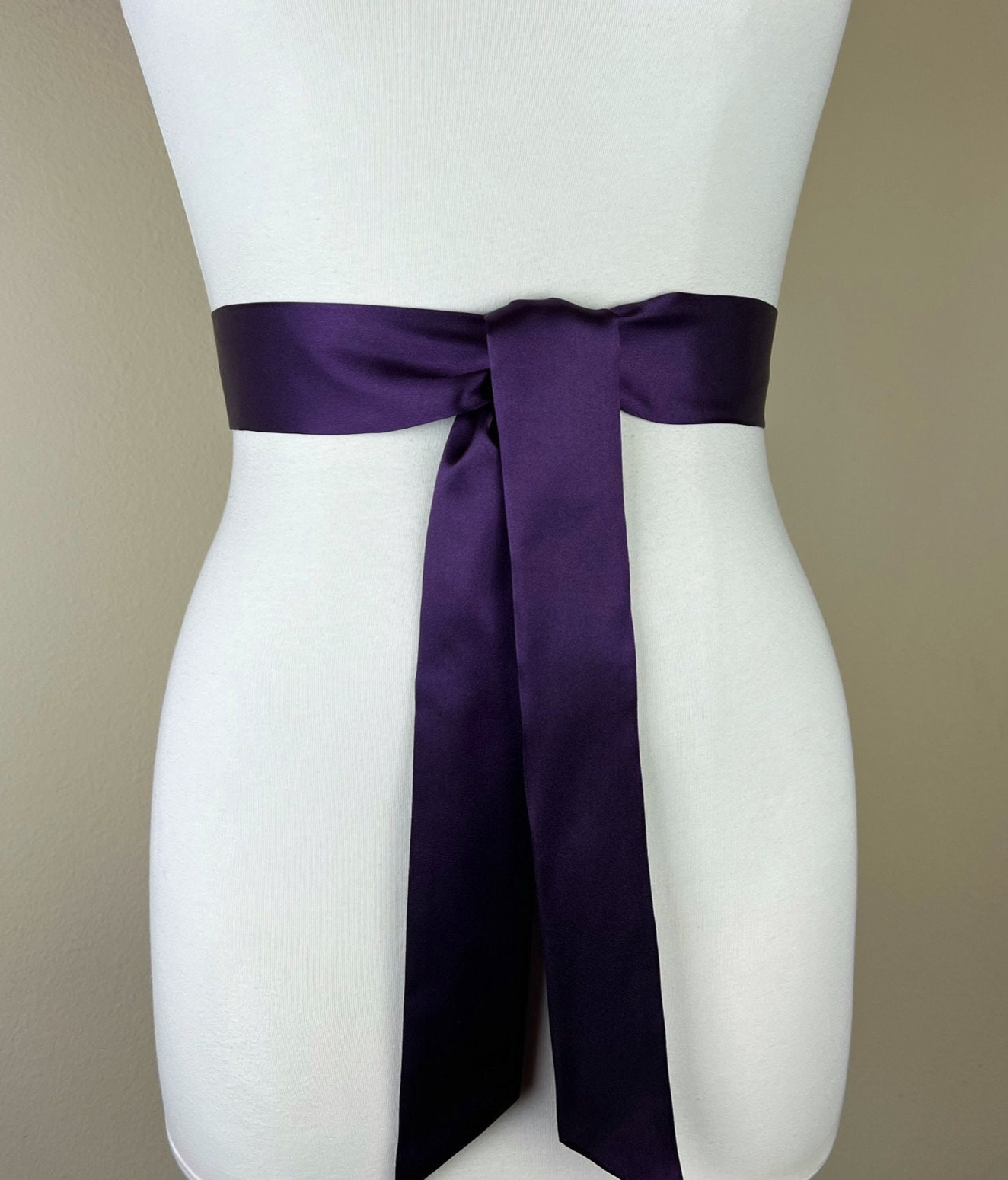 Purple bridal sash hotsell