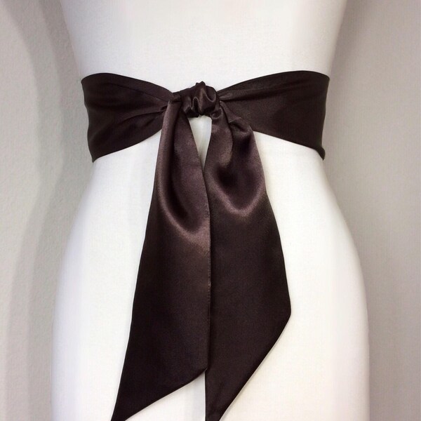 Brown Sash Etsy