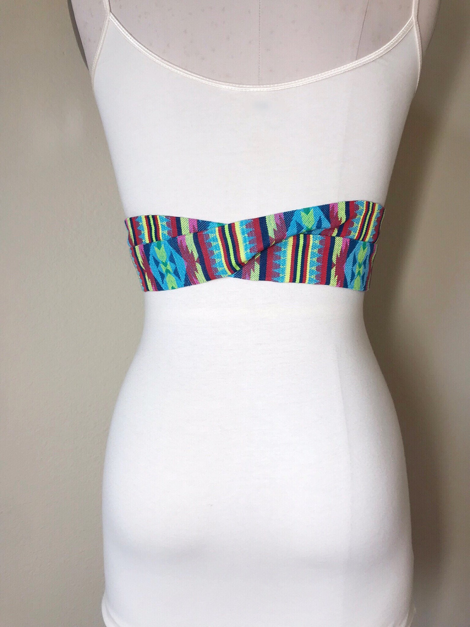 Navajo Print Sash Belt Tribal Print Sash Native American Etsy