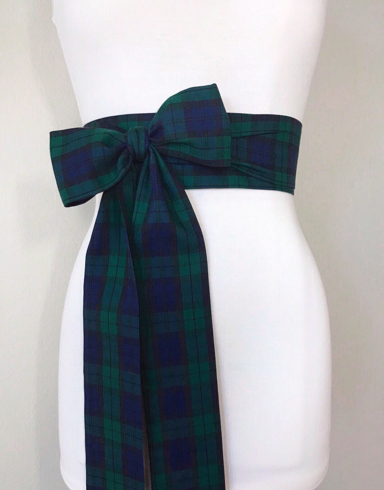 Black Watch Tartan Sash Black Watch Plaid Sash Extra Long Etsy UK
