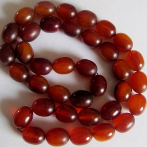 Bakelite Cherry Necklace Genuine HUGE Beads Tested 121 Grams Vintage
