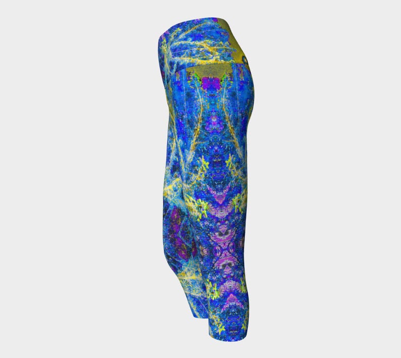 07970 Yoga Capri: Tree Photography, Yoga Leggings, Yoga Tights, Running Tights, Yoga Pants, Leggings image 4