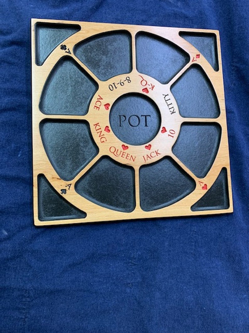 18 Inch Square Tripoley With the Ace's - Etsy Canada