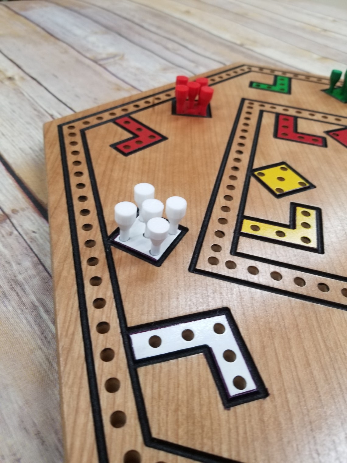 Pegs and Jokers Board Game Etsy