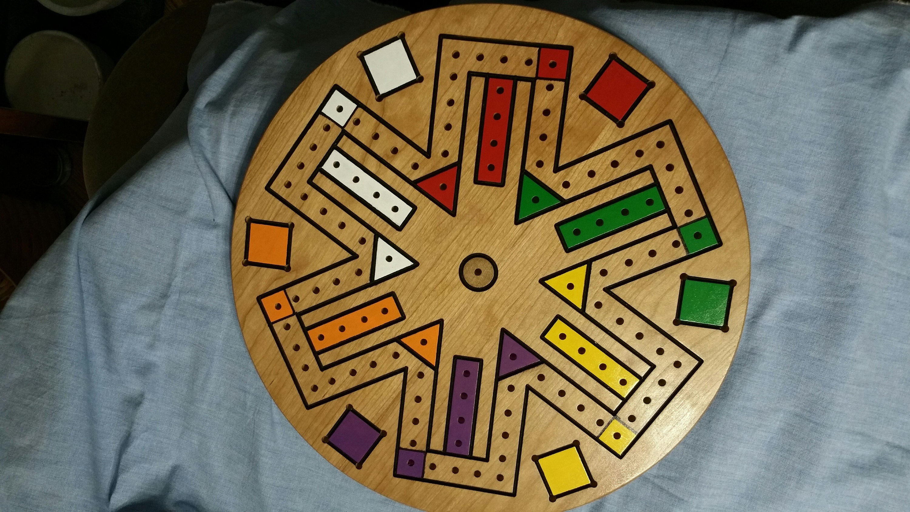 Aggravation Game Board / Aggravation Game Etsy