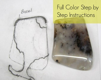 Alternative Stone Setting Instructions, Jewelry Making instructions, Metalsmithing, Partial bezel With Tabs