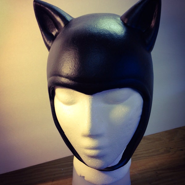 Batman Arkham City Catwoman Cowl Mask Cosplay
