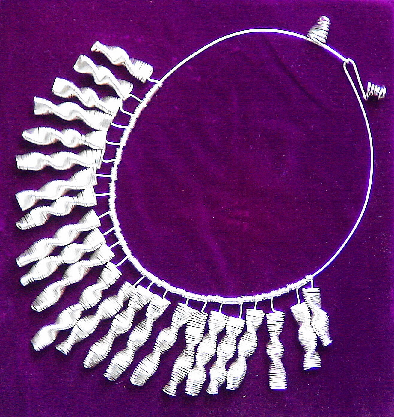 Designerinspired Twisted Coil Neckring Etsy