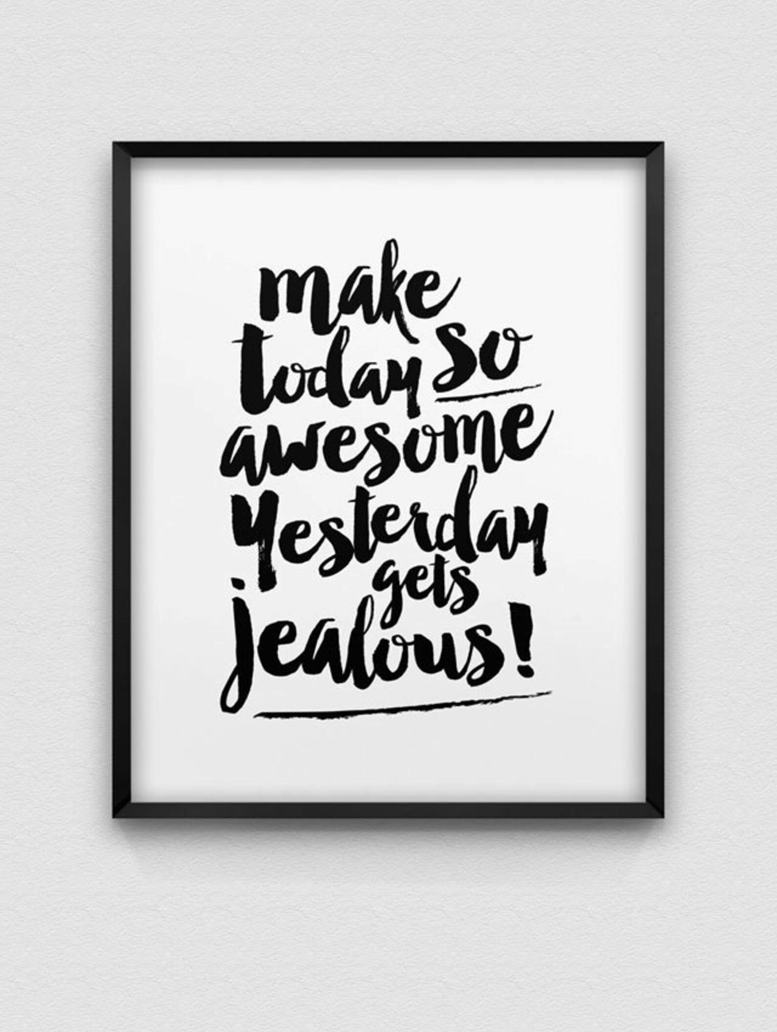 Printable Make Today Awesome Home Decor // Instant Download Etsy