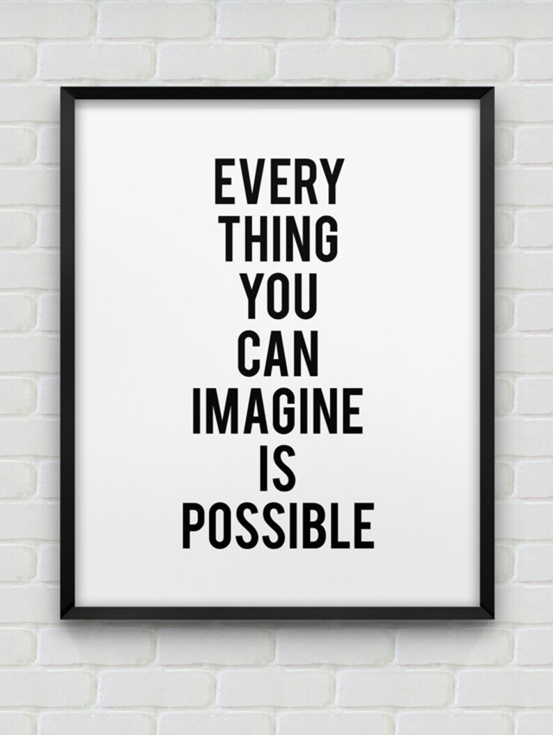 printable inspirational poster inspirational instant download print black and white home decor motivational modern poster