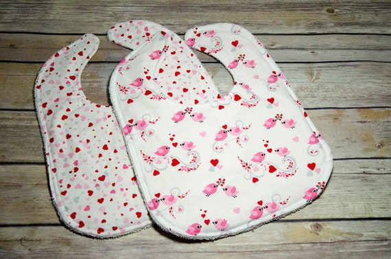bibs baby pink