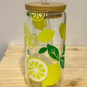 Glass Tumbler- Lemons