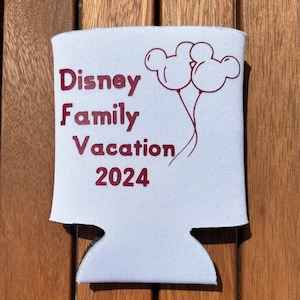 Personalized Disney Can Cooler